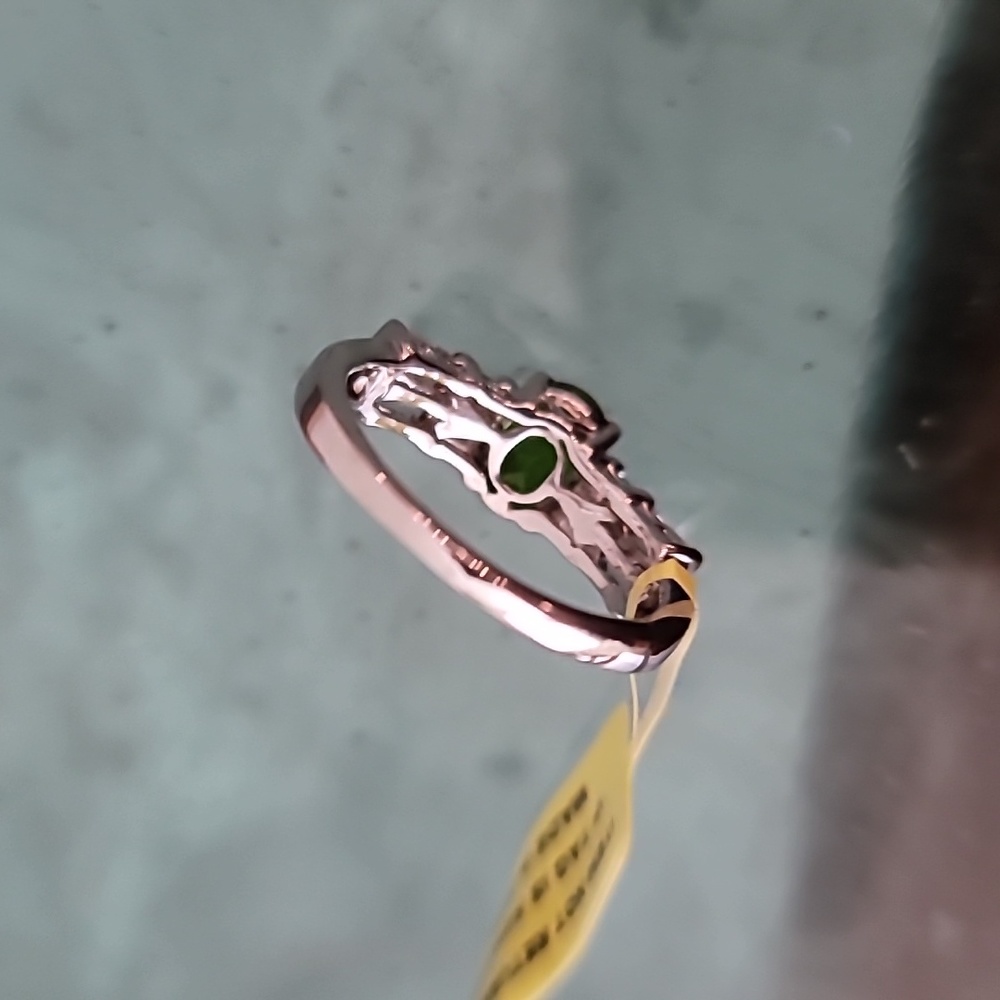 Russian Diopside ring Size 7 NWT - Picture 6 of 9